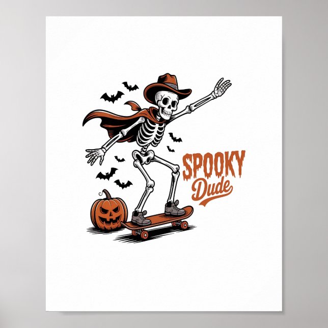 Poster Spooky Dude Spooky (Frente)