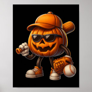 Poster Spooky Jack O Lanterna Figurinos de Halloween de B