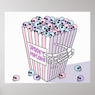Poster Spooky Popcorn