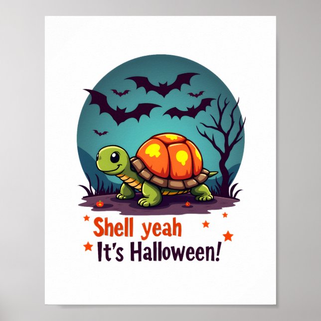 Poster Spooky Shell Surprise Turtle (Frente)