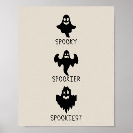 Poster Spooky spookier spookiest