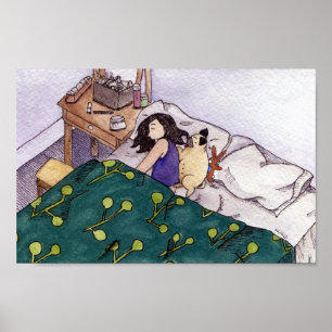 Pôster Spooning Pug