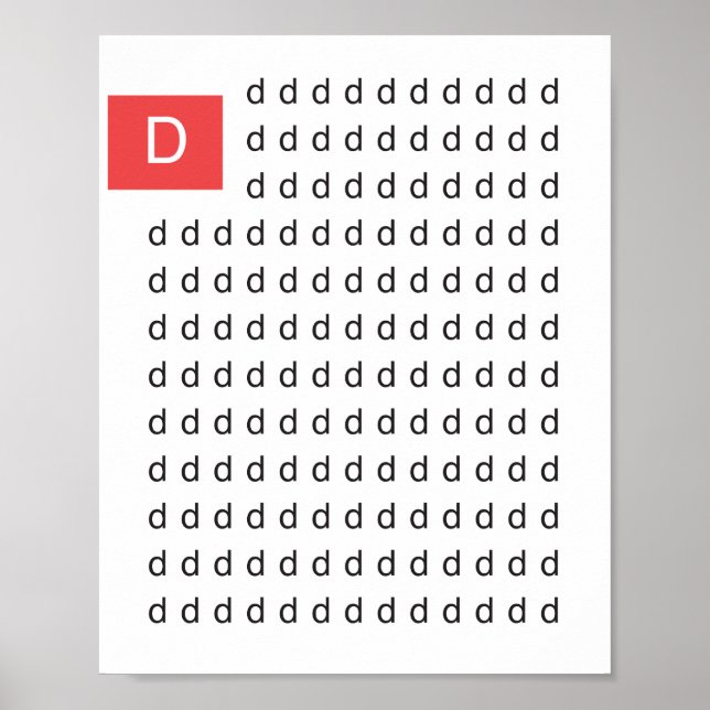 Poster Spot the Arial - D (Frente)