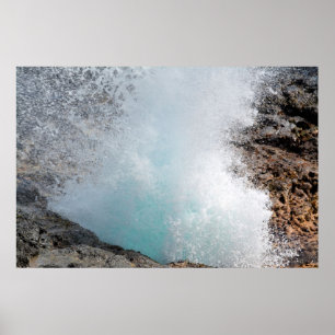 Pôster Spouting Horn Kauai, Havaí