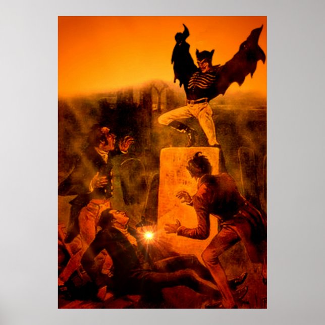 Poster spring heeled jack number 3 (Frente)