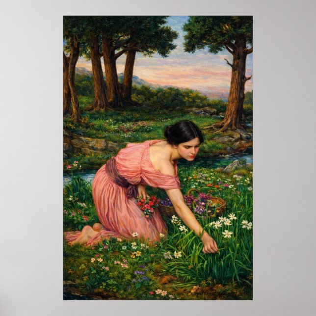 Poster Spring Spreads One Green Lap of Flowers (Frente)