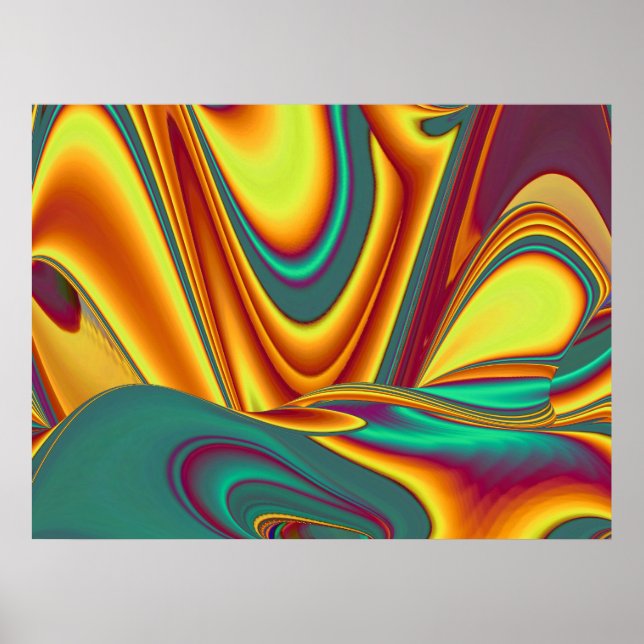 Poster Spring Summer Autumn Flowers Magic (Frente)