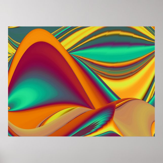 Poster Spring Summer Autumn Flowers Magic (Frente)