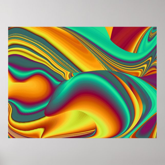 Poster Spring Summer Autumn Flowers Magic (Frente)