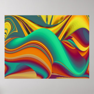 Poster Spring Summer Autumn Flowers Magic