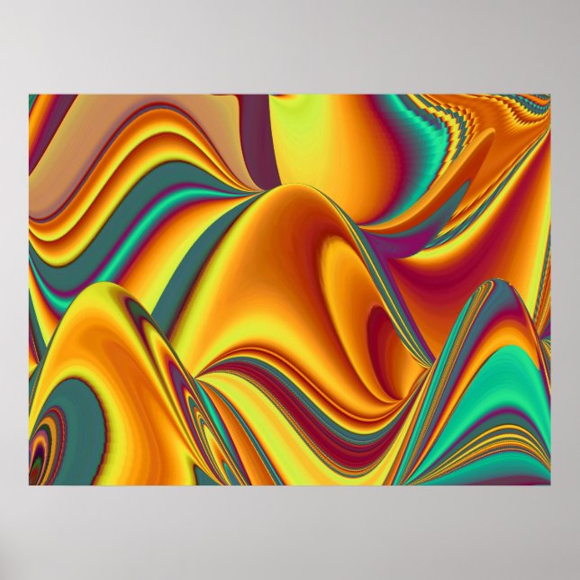 Poster Spring Summer Autumn Flowers Magic (Frente)