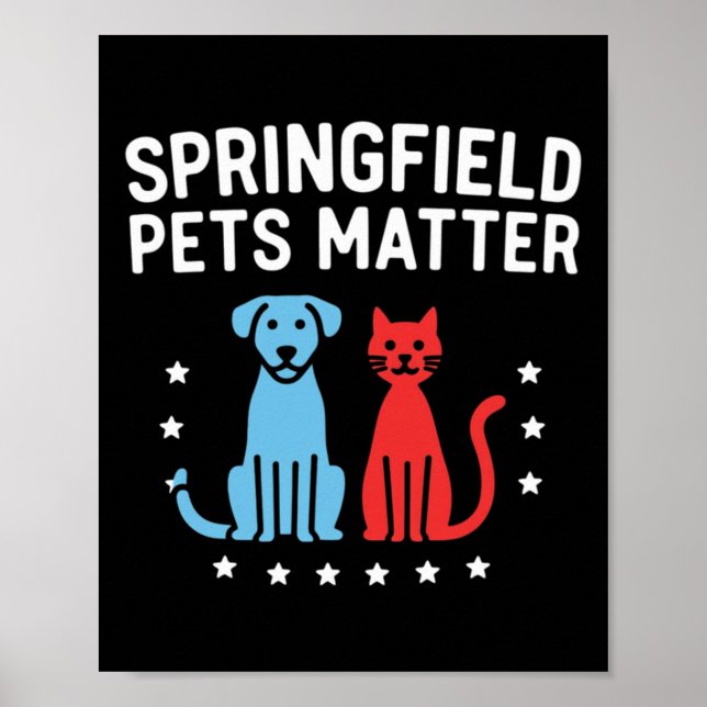 Poster Springfield Pets - Mostre O Seu Amor Pelo Pets Sti (Frente)