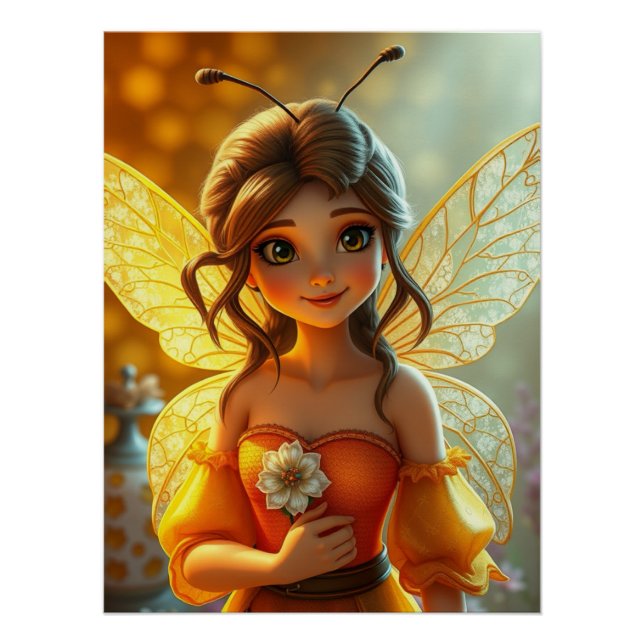 Pôster Springtime Fairy Art (Frente)