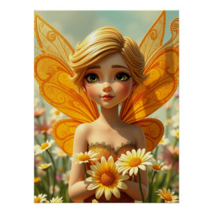 Pôster Springtime Fairy Art