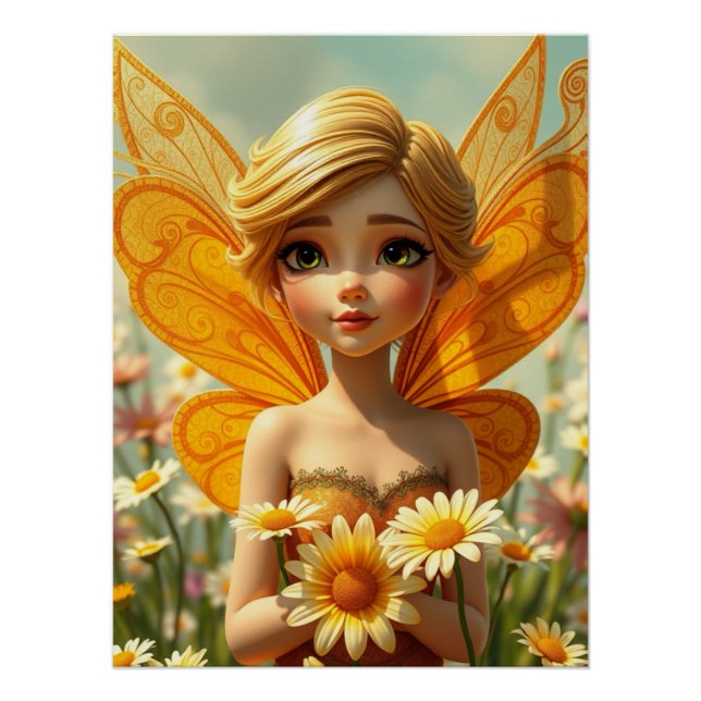 Pôster Springtime Fairy Art (Frente)