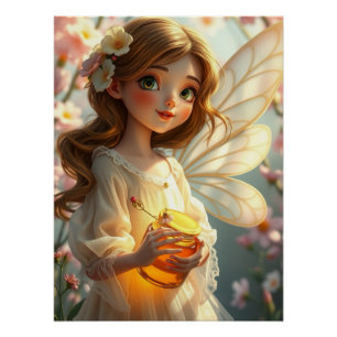 Pôster Springtime Fairy Art