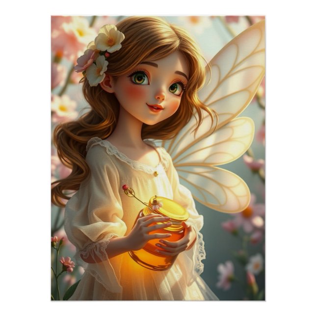 Pôster Springtime Fairy Art (Frente)