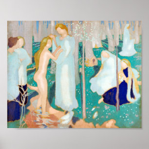 Poster Springtime, Maurice Denis