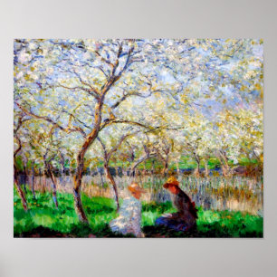 Poster Springtime, Monet