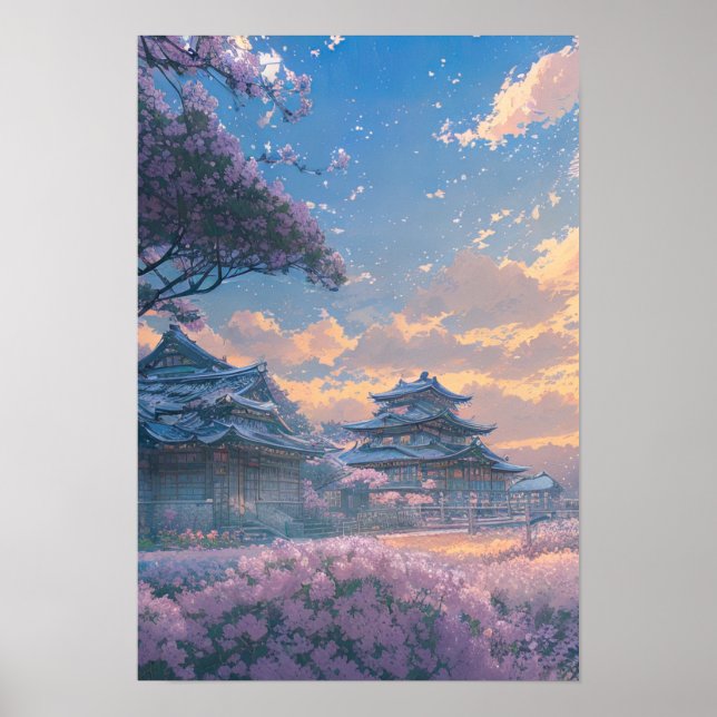 Poster Springtime no campo (Frente)