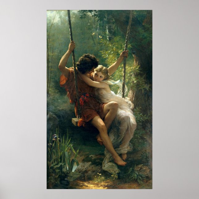 Poster Springtime por Pierre Auguste Cot (Frente)