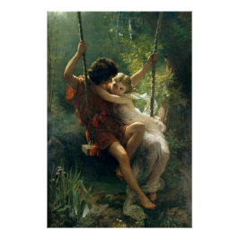 Pôster Springtime por Pierre Auguste Cot