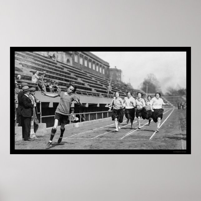 Pôster Sprint Champ Track 1925 (Frente)