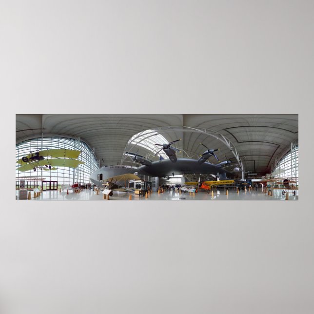 Pôster Spruce Goose 360 Panorama (Frente)