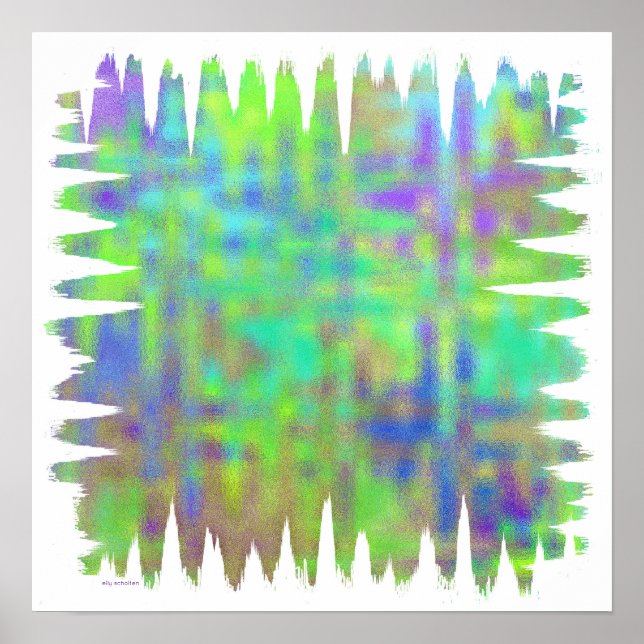 Poster square abstract (Frente)