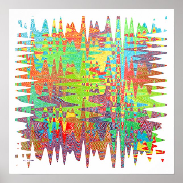 poster square abstract (Frente)