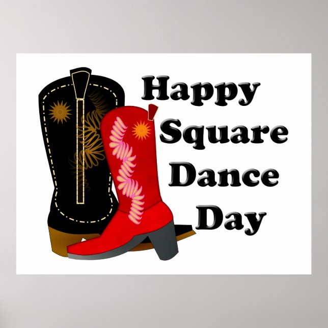 Poster Square Dance Day (Frente)