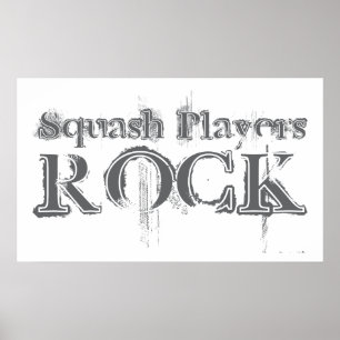 Pôster Squash Players Rock