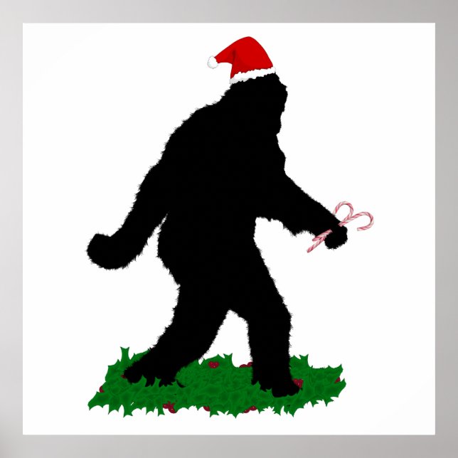 Pôster Squatchin Natal (Frente)