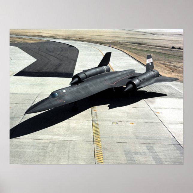 POSTER SR 71 Blackbird (Frente)