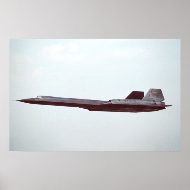 Pôster SR-71 Blackbird (Frente)