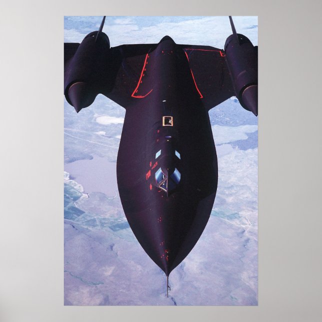 Pôster SR-71 Blackbird (Frente)
