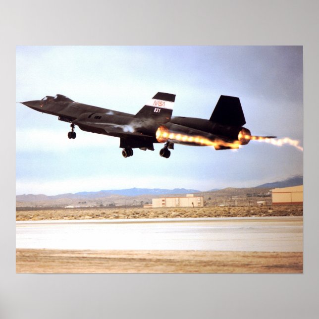 POSTER SR 71 Blackbird (Frente)