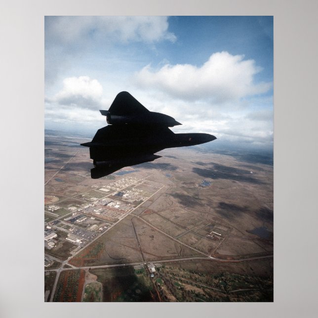 Pôster SR-71 Blackbird (Frente)