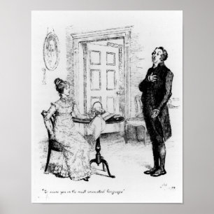 Pôster Sr. Collins e Elizabeth
