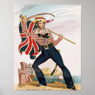 Poster Sr. E.F. Saville como 'Union Jack