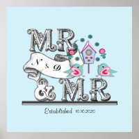 Sr. e Sr. Gay personalizado Presente