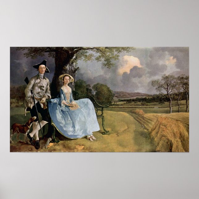 Pôster Sr. e Sra. Andrews (Frente)