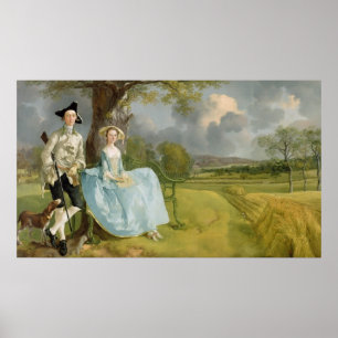 Poster Sr. e Sra. Andrews, c.1748-9