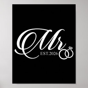 Poster Sr Est 2026 Casado Sra Est 2026 Casamento