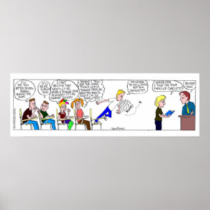 Pôster Sr. Fitz Oposição Descascamento