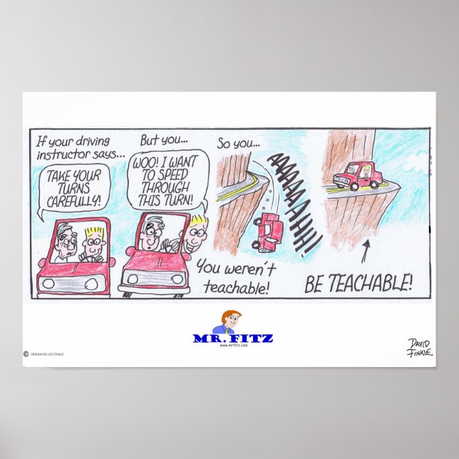 Poster Sr. Fitz: Seja Ensino 3 - Dirigindo! (Frente)