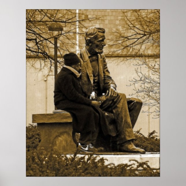 Pôster Sr. Lincoln, Temos Um Novo Presidente... (Frente)