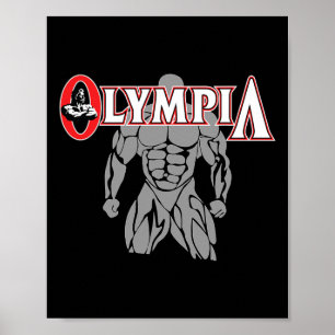 Poster Sr. Olympia For Men Malhação Bodybuilding 1