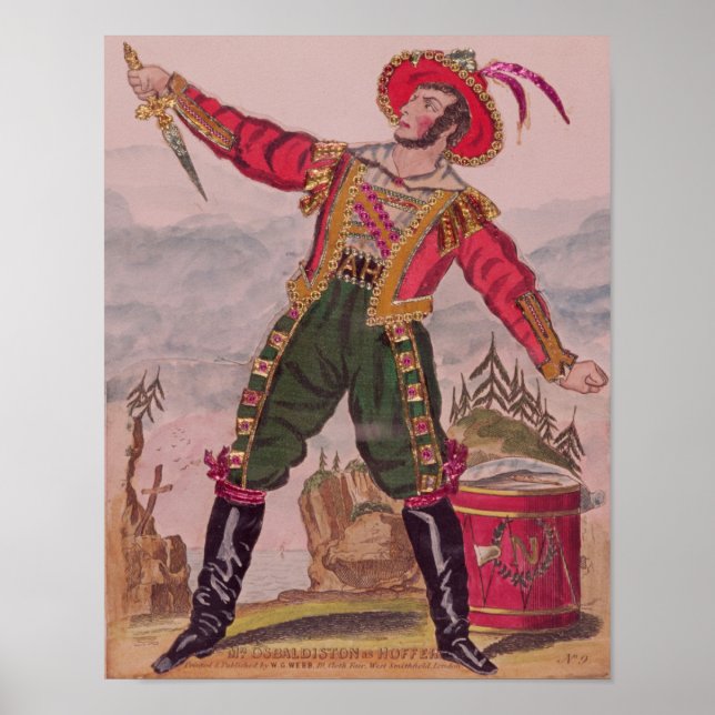 Pôster Sr. Osbaldiston como Andreas Hofer (Frente)