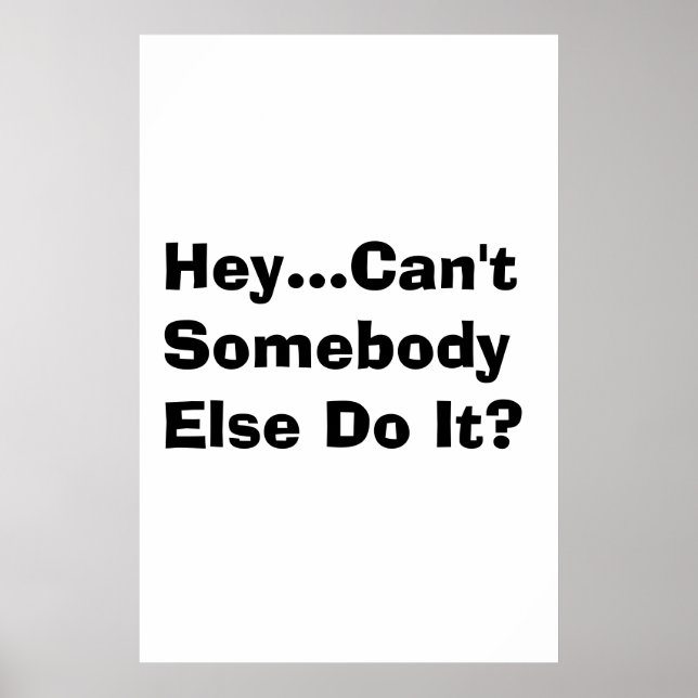 Pôster Sr. S (Frente)